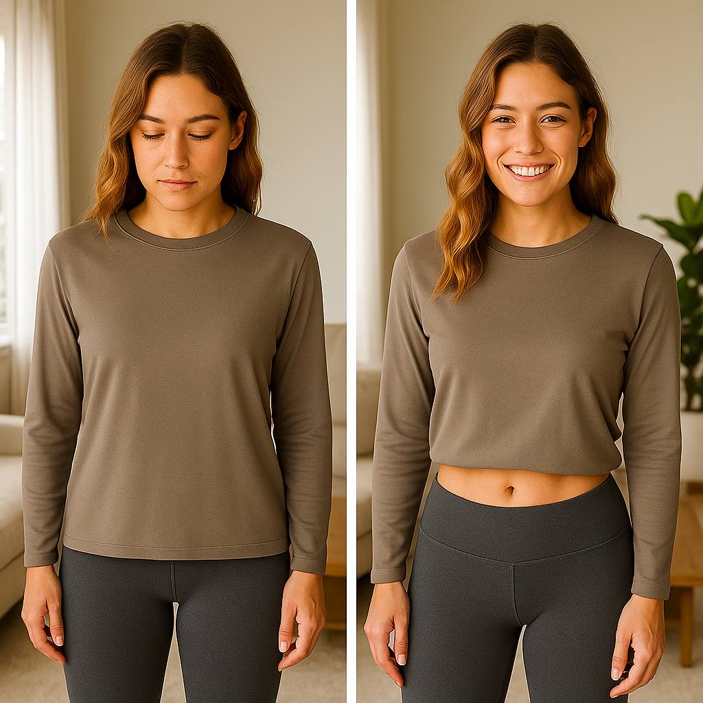 FIXETTECO Adjustable Crop Tuck Band