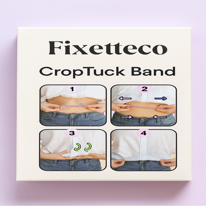 FIXETTECO Adjustable Crop Tuck Band
